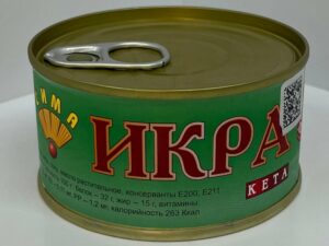 Икра кеты, ж/б, 140 г. Икра кеты, ж/б, 140 г.