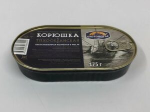 Корюшка копченая в масле, ж/б, 175 г