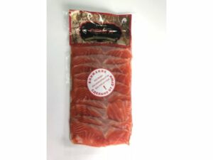 Филе семги без консервантов нарезка в/у 500 г. Филе семги без консервантов нарезка в/у 500 г.