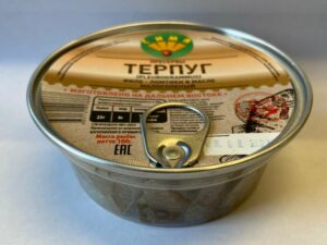 Филе-ломтики терпуга в масле с/с 180г