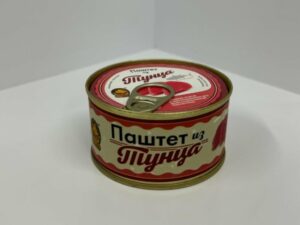 Паштет из тунца ж/б 130 г. Паштет из тунца ж/б 130 г.