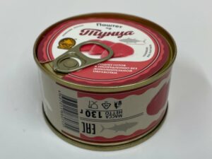 Паштет из тунца ж/б 130 г.