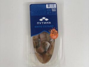 Филе-кусочки сельди в пряной заливке  уп. 150 г