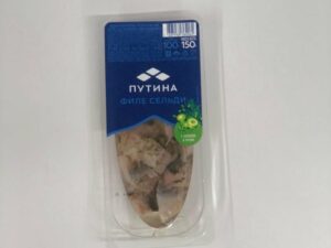 Филе-кусочки сельди с луком и укропом  уп. 150 г