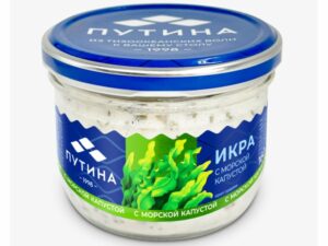 Икра с морской капустой ст/б 160 г