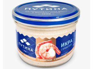 Икра с креветкой ст/б 160 г