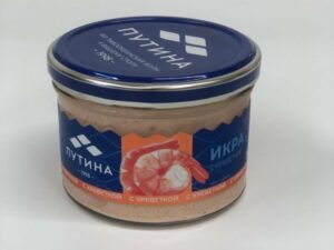 Икра с креветкой ст/б 160 г