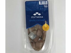 Филе-кусочки сельди в масле  уп. 150 г
