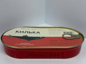 Килька балтийская копченая в томате ж/б 175 г Килька балтийская копченая в томате ж/б 175 г