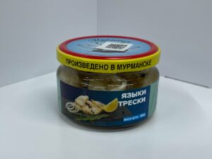 Языки трески ст/б 200г